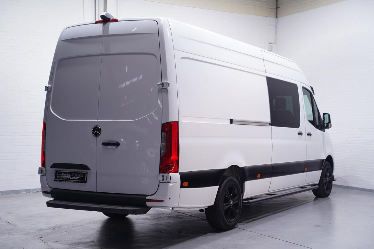 Mercedes-Benz SPRINTER 315 CDI 150 pk L3H2 Dubbel Cabine Navi 360 Camera, AMG Grille, 18" LMV, Sidebars, Zonneklep, 6-Zits