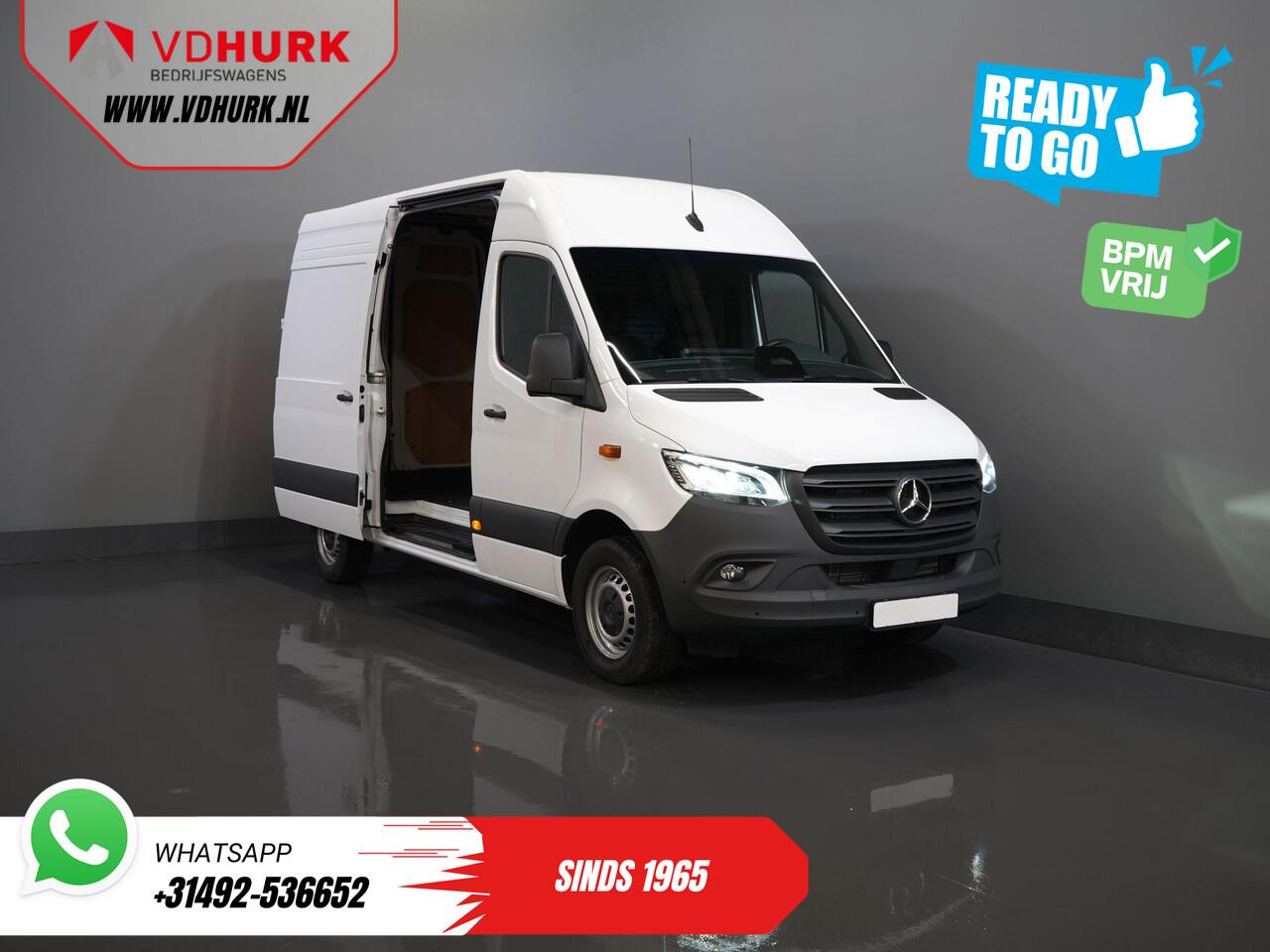 Mercedes-Benz SPRINTER 317 Aut. L2H2 BPM VRIJ! 3.5t Trekhaak/ LED/ 270 Gr.Deuren/ Gev.Stoel/ Stoelverw./ Navi/ Camera/ PDC/ Betimmerd/ Cruise
