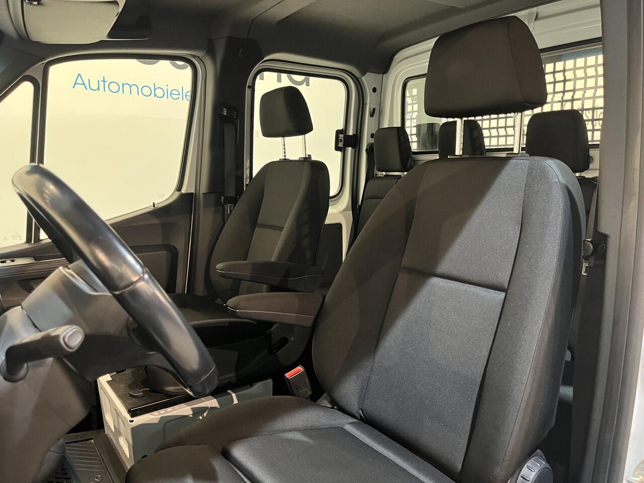 Mercedes-Benz SPRINTER 317 CDI L2 RWD DC Dubbel Cabine Open Laadbak / Euro 6 / Trekhaak 3500 KG / LED / Airco / Cruise Control / CarPlay / DC 6 Pers. / 82.000 KM !!