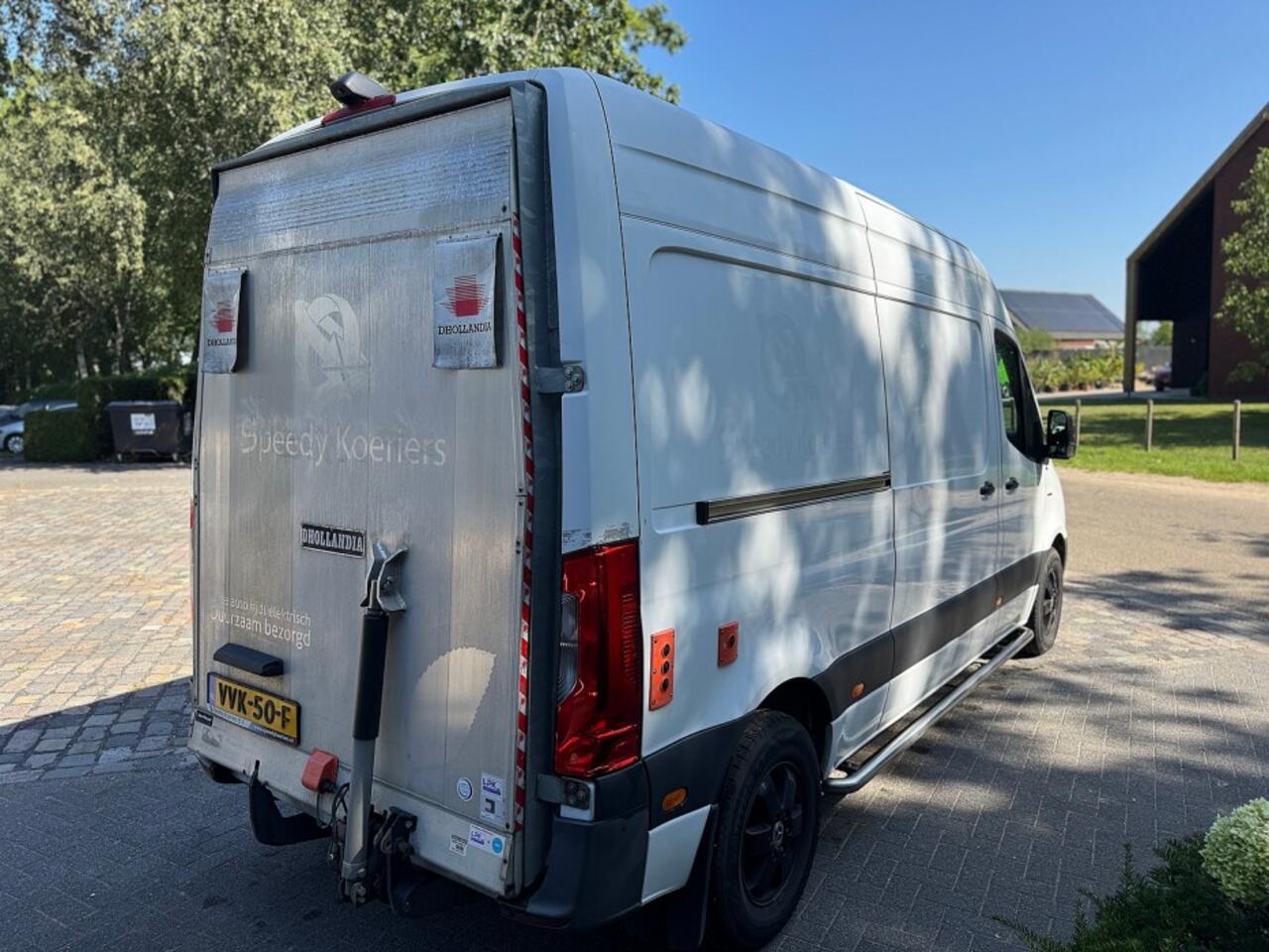 Mercedes-Benz SPRINTER eSprinter L2H2 55 kWh 3-p hollandia laadklep ecc,sidebar,lmv,pdc