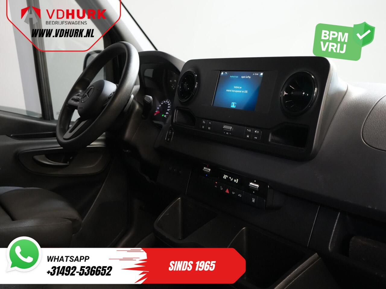 Mercedes-Benz SPRINTER 317 CDI Aut. L2H2 3.5t Trekverm./ Gev.Stoel/ Standkachel/ Carplay/ Camera/ Navi/ Cruise/ DAB/ LMV/ Sidebars/ Trekhaak