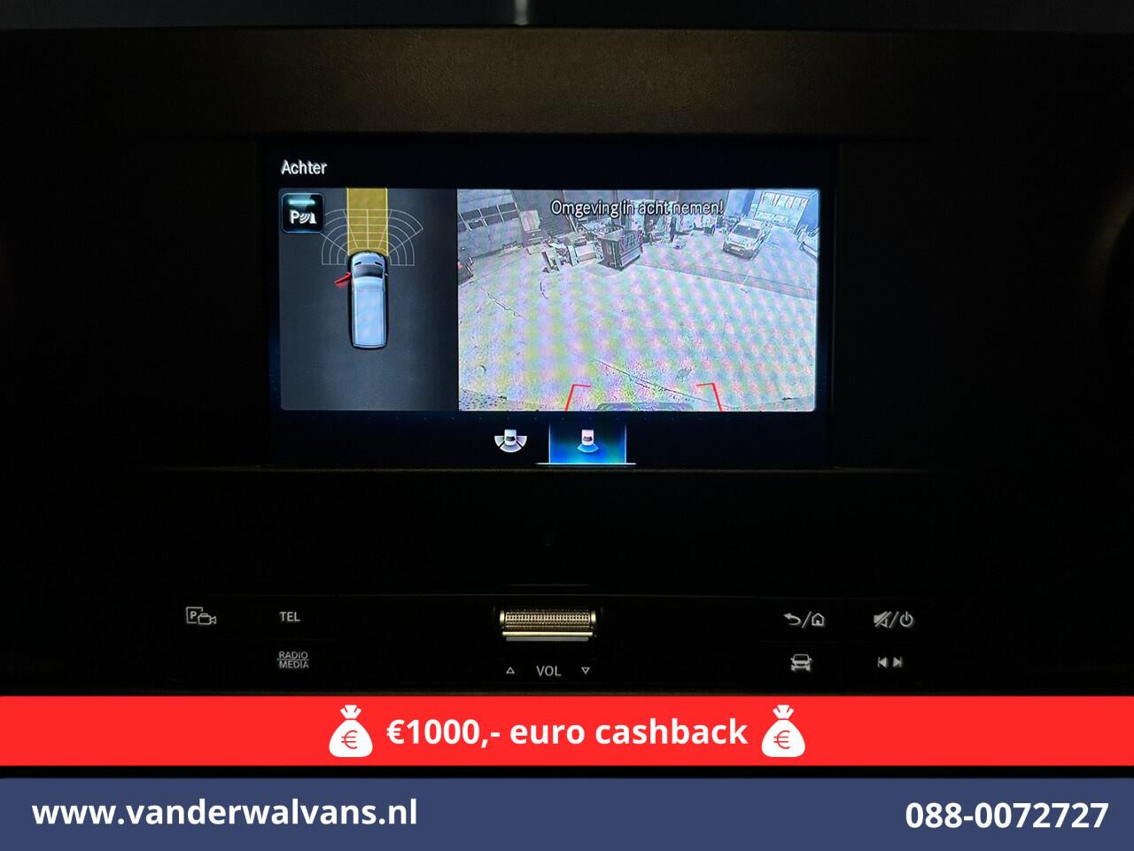 Mercedes-Benz SPRINTER 317 CDI 170pk L3H2 Euro6 Airco | Camera | Apple Carplay | Android Auto Cruisecontrol, Parkeersensoren, Stoelverwarming, Bijrijdersbank, MBUX