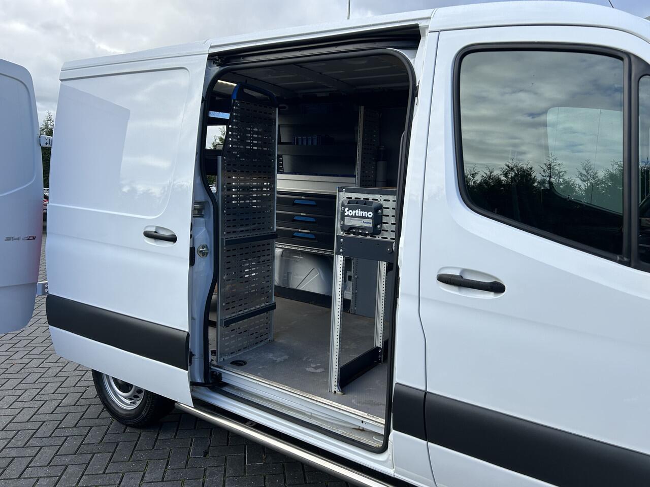 Mercedes-Benz SPRINTER 314 CDI / L1H1 / 1e EIG. / 2x SCHUIFDEUR / INRICHTING / CAMERA / AIRCO / CRUISE / NAVI / APPLE CARPLAY
