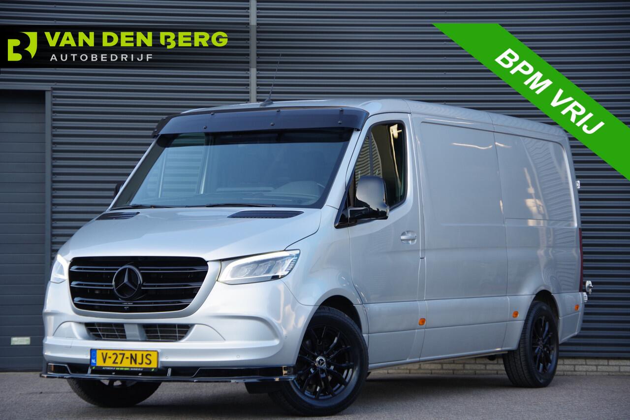 Mercedes-Benz SPRINTER 319 3.0 CDI V6 L2H1 AUT. LED, 3.5T TREKHAAK, LUCHTVERING, ADAPT. CRUISE, 360 CAMERA, MBUX 10'', STOELVERWARMING, STANDKACHEL, VOORRUIT VERWARMING, CLIMA
