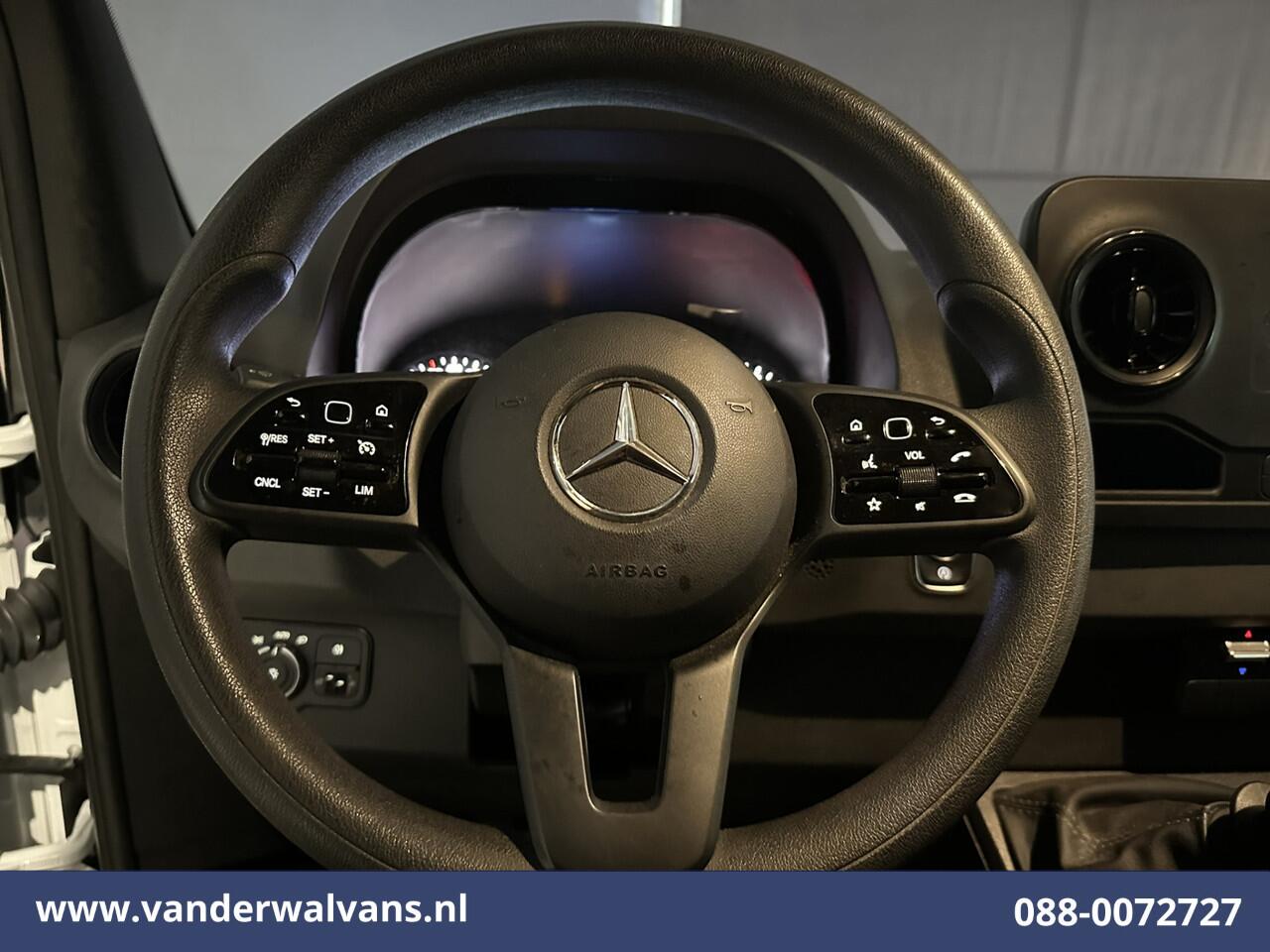 Mercedes-Benz SPRINTER 317 CDI 170pk L3H2 Euro6 Airco | Camera | Apple Carplay | Cruisecontrol | Stoelverwarming Android Auto, Parkeersensoren, Bijrijdersbank