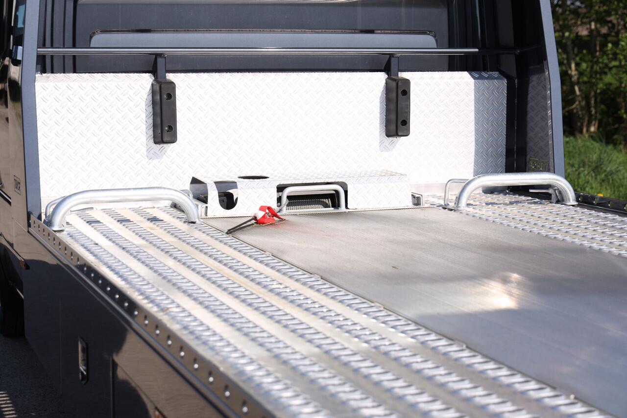 Mercedes-Benz SPRINTER 519 1.9 CDI L3 | Tijhof Oprijwagen | Automaat | Luchtvering | 3.5t Trekhaak | Lier | incl.Aanhangwagen | BPM Vrij!