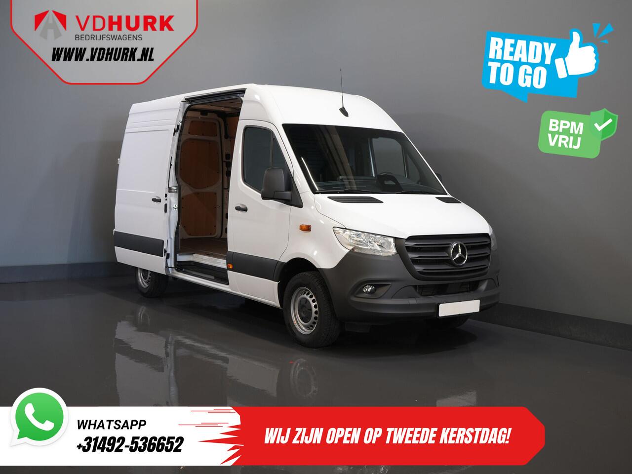 Mercedes-Benz SPRINTER 317 CDI Aut. L2H2 BPM VRIJ! Gev.Stoel/ 270 Gr.Deuren/ Stoelverw./ Navi/ Camera/ Cruise/ Airco/ DAB