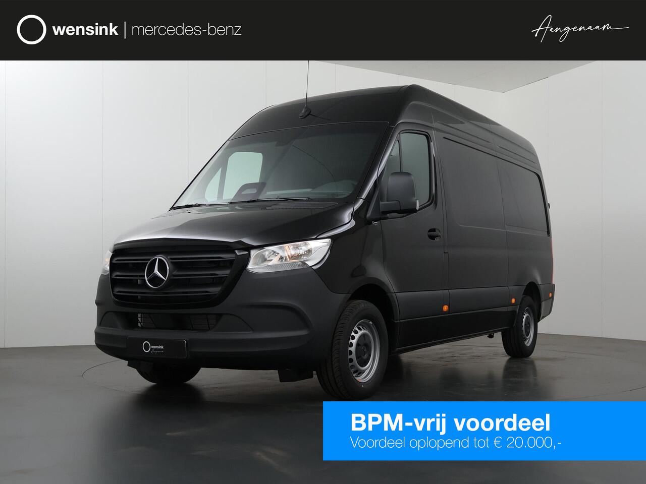 Mercedes-Benz SPRINTER 315 CDI | L2 H2 | RWD | Aut. | PRO | BPM VRIJ! | ACHTERUITRIJCAMERA | 3500 KG AHW | DODEHOEKASSISTENT | AIRCO | CRUISE | CARPLAY | ANDROID AUTO | METALLIC | 3-ZITS | MBUX SYSTEEM GROOT
