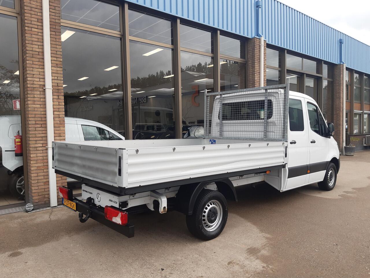 Mercedes-Benz SPRINTER 316 CDI DC Pick-up 6-Persoons Lange laadbak