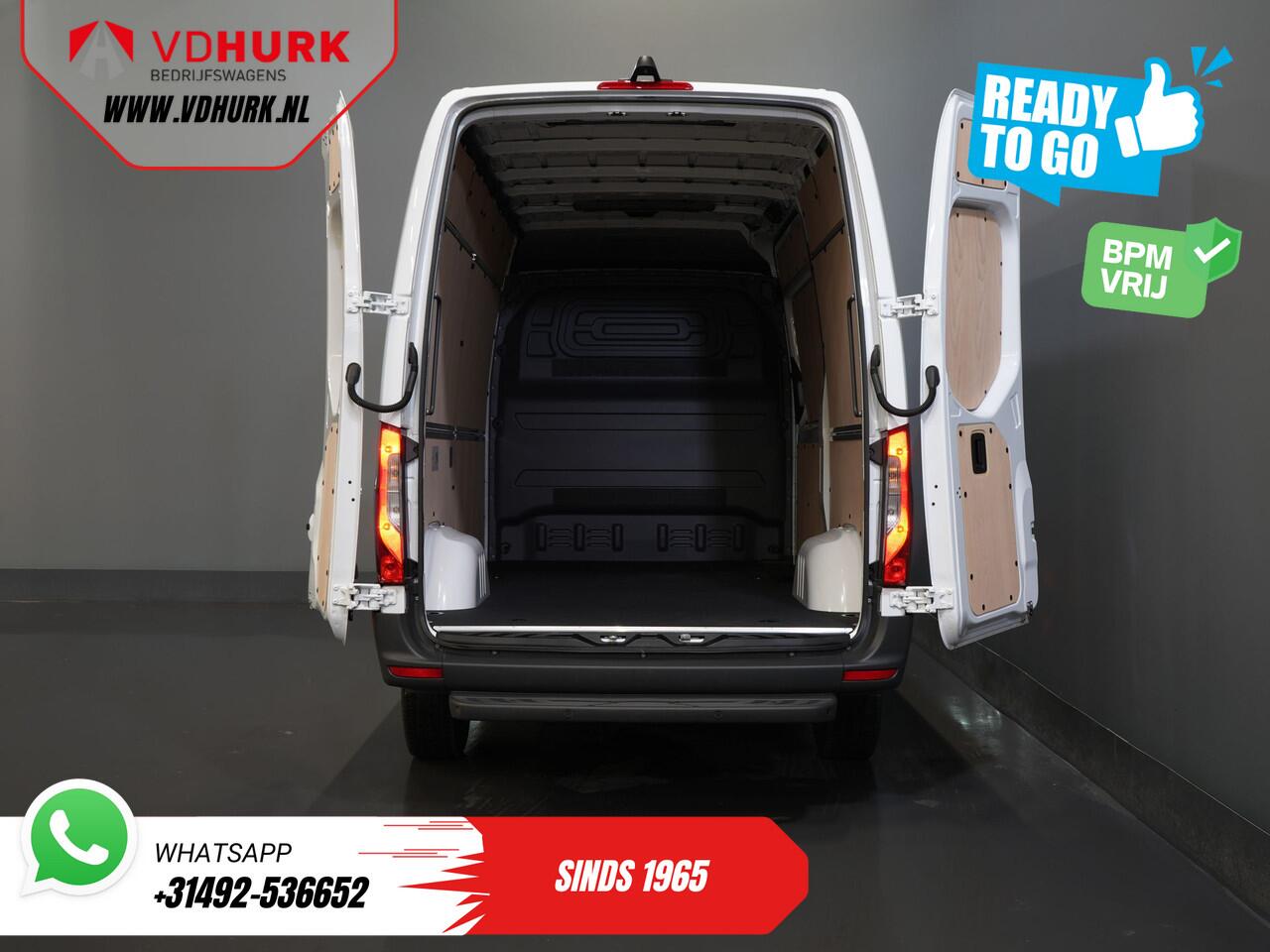 Mercedes-Benz SPRINTER 317 Aut. L2H2 BPM VRIJ! 3.5t Trekhaak/ LED/ 270 Gr.Deuren/ Gev.Stoel/ Stoelverw./ Navi/ Camera/ PDC/ Betimmerd/ Cruise