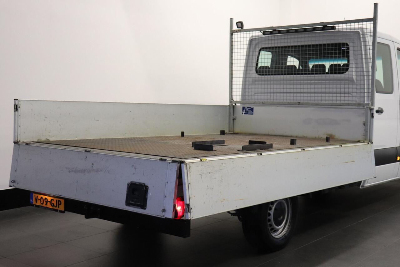 Mercedes-Benz SPRINTER 314 2.2 CDI L3 Dubbele Cabine EURO 6 - Openlaadbak - Airco - Trekhaak - ¤26.900,- Excl.