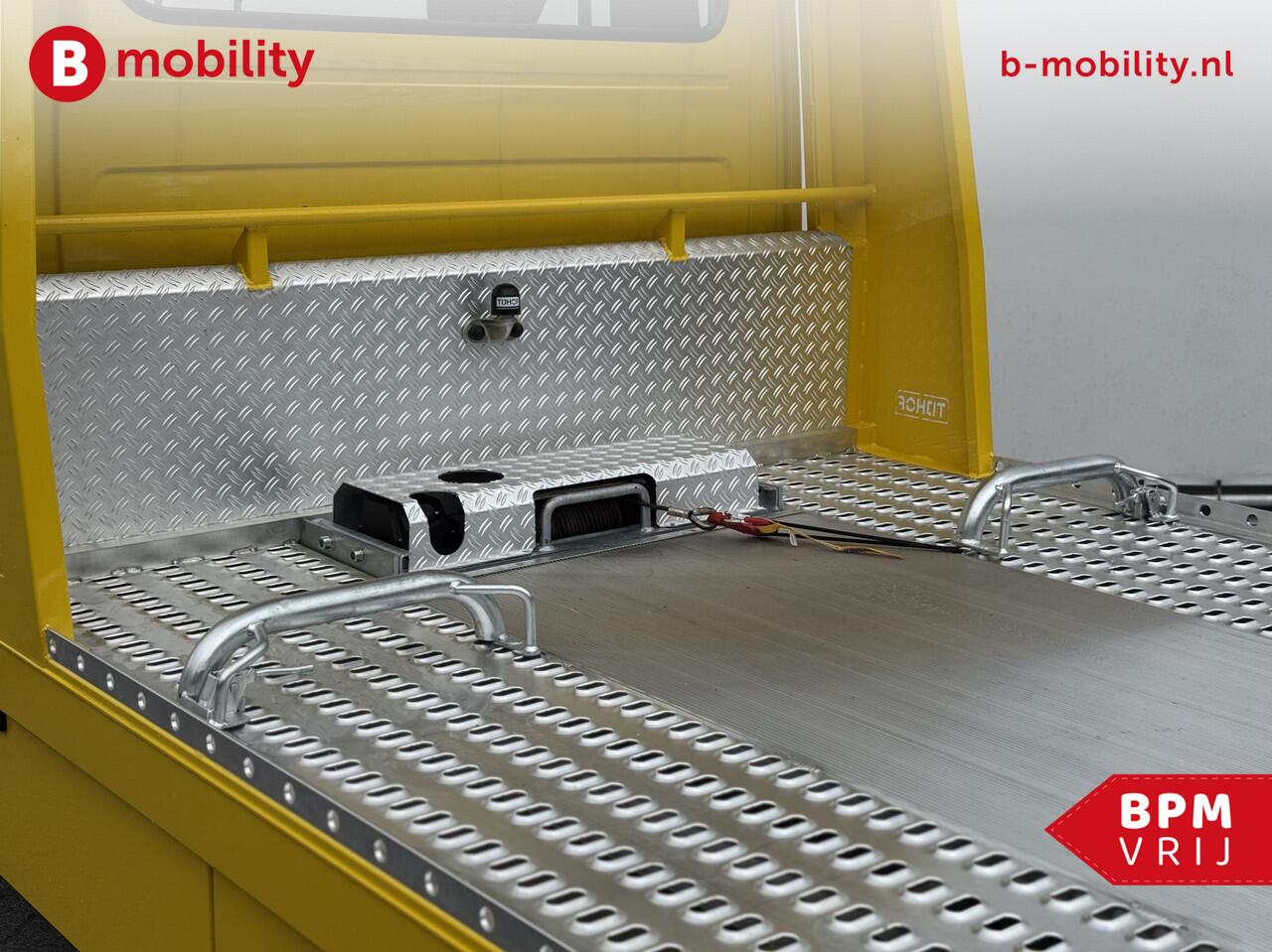 Mercedes-Benz SPRINTER 519 CDI Tijhof AluLiner V/A ¤32 Per Dag!! Luchtvering NIEUW! MJ.2025 Autotransporter/ Oprijwagen | Lier | 3-Zitplaatsen | AppleCarPlay | DAB | Adaptive Cruise Control | Navigatie | Trekhaak