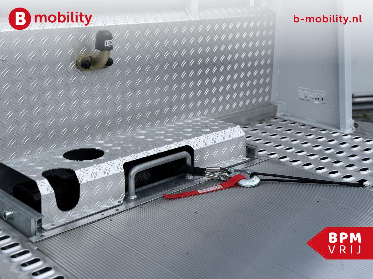 Mercedes-Benz SPRINTER 519 CDI Tijhof AluLiner V/A ¤32 Per Dag!! Luchtvering NIEUW! MJ.2025 Autotransporter/ Oprijwagen | Lier | 3-Zitplaatsen | AppleCarPlay | DAB | Adaptive Cruise Control | Navigatie | Trekhaak