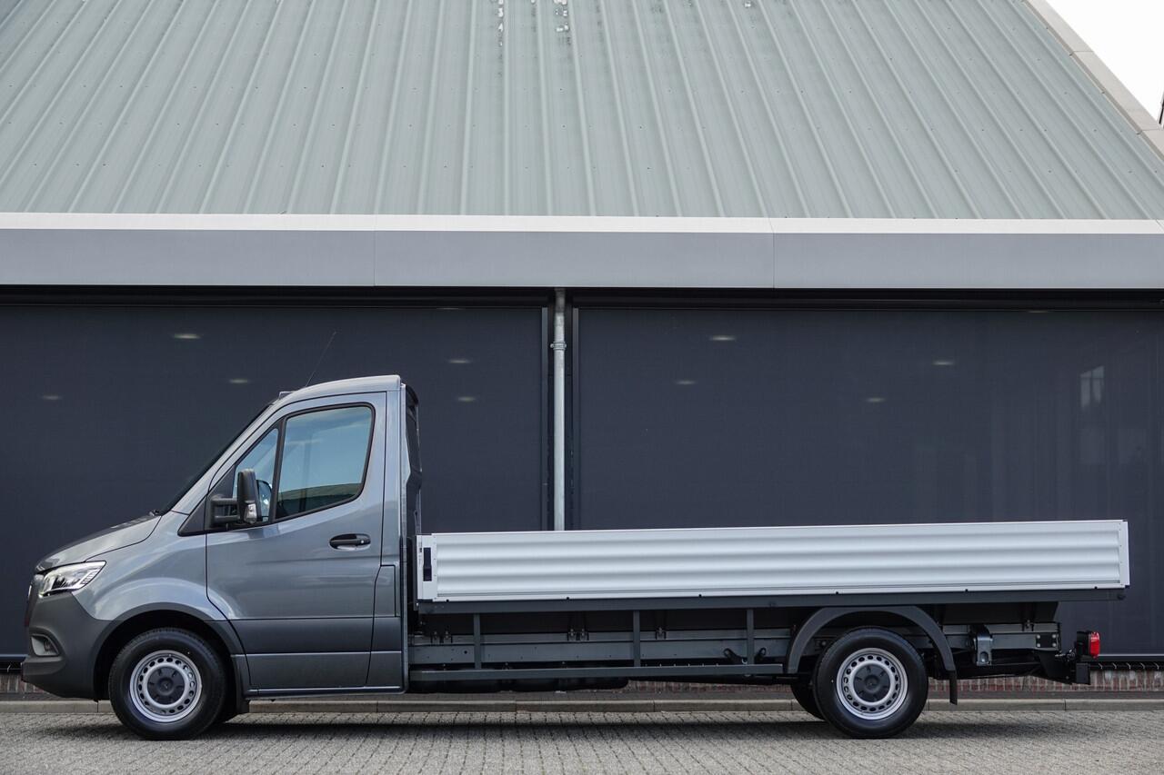 Mercedes-Benz SPRINTER L3 | 319Cdi 190Pk 9G-Tronic | Open Laadbak | RWD | Seleniet Grijs