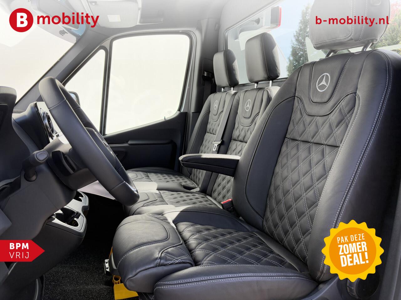 Mercedes-Benz SPRINTER 519 CDI Tijhof AluLiner Luchtvering NIEUW! MJ.2025 Autotransporter/ Oprijwagen | Leer | Zonneklep | Lier | 3-Zitplaatsen | Apple CarPlay | DAB | Adaptive Cruise Control | Navigatie | Trekhaak