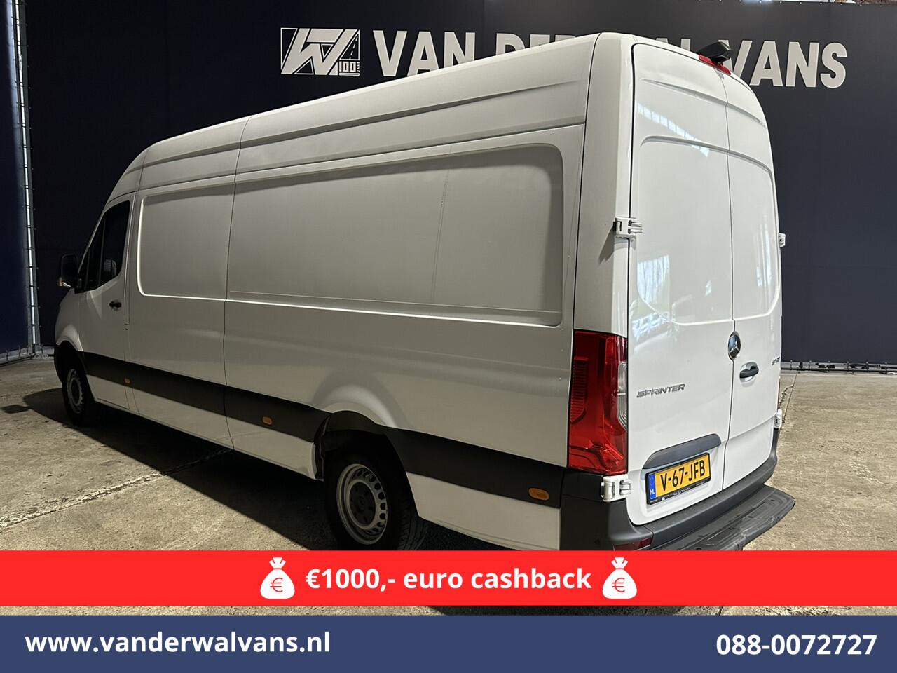 Mercedes-Benz SPRINTER 317 CDI 170pk L3H2 Euro6 Airco | Camera | Apple Carplay | Cruisecontrol | Stoelverwarming Android Auto, Parkeersensoren, Bijrijdersbank