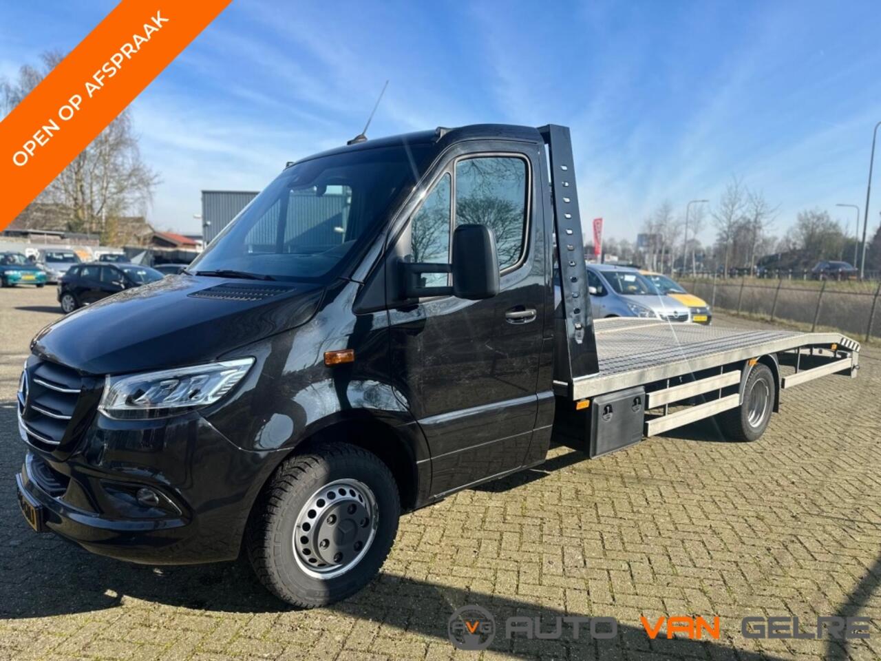 Mercedes-Benz SPRINTER 516 2.2 CDI Automaat oprijwagen Full Led Luchtvering oprijwagen