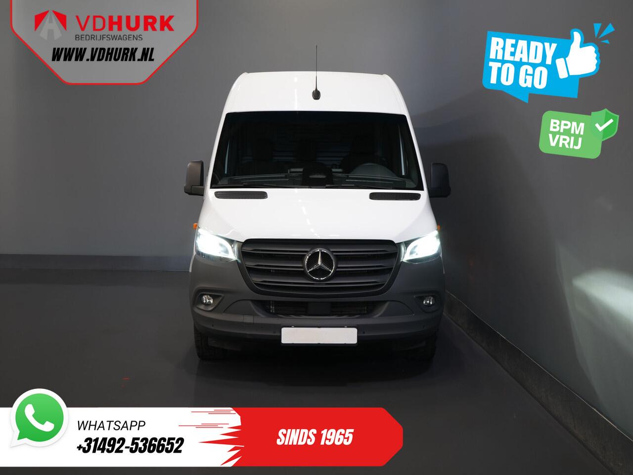 Mercedes-Benz SPRINTER 317 CDI Aut. L2H2 BPM VRIJ! 3.5t Trekhaak/ LED/ Gev.Stoel/ 270Gr.Deuren/ Stoelverw./ Navi/ Camera/ PDC/ Cruise