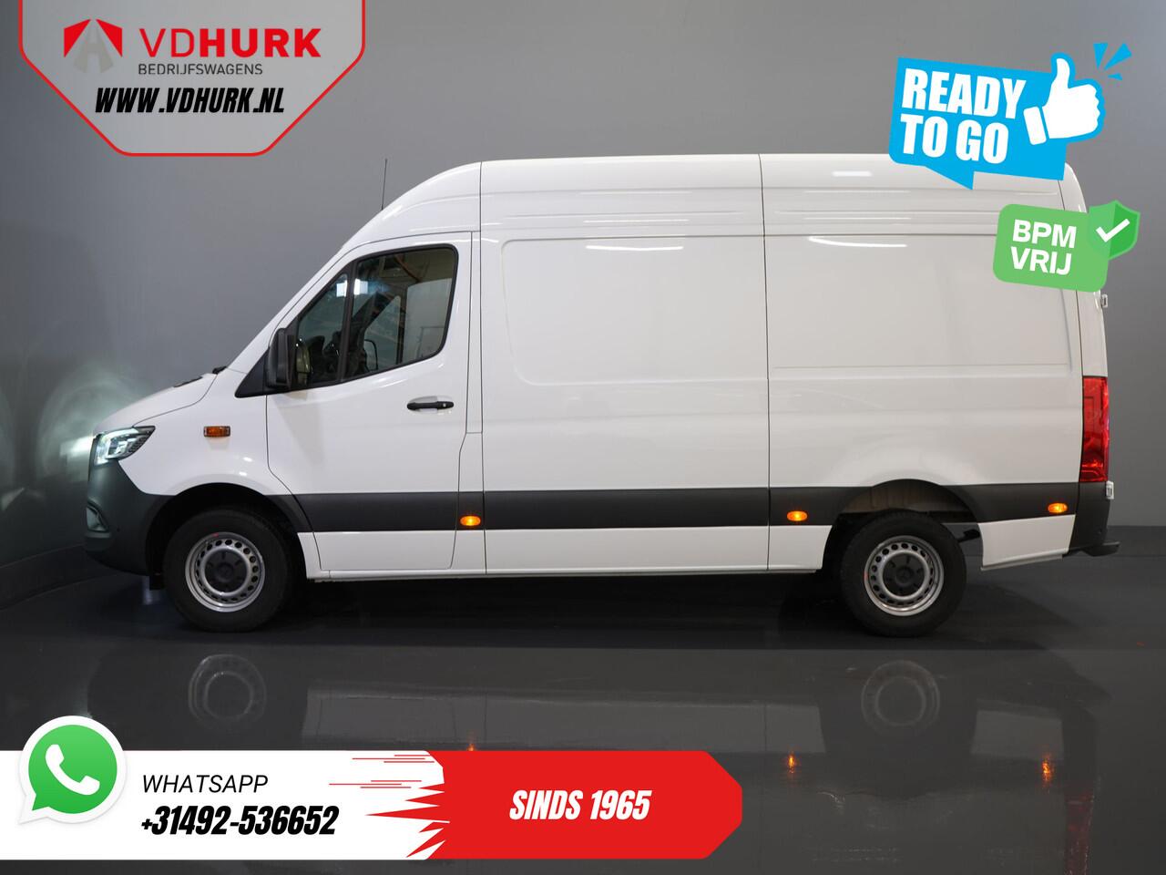 Mercedes-Benz SPRINTER 317 Aut. L2H2 BPM VRIJ! 3.5t Trekhaak/ LED/ 270 Gr.Deuren/ Gev.Stoel/ Stoelverw./ Navi/ Camera/ PDC/ Betimmerd/ Cruise