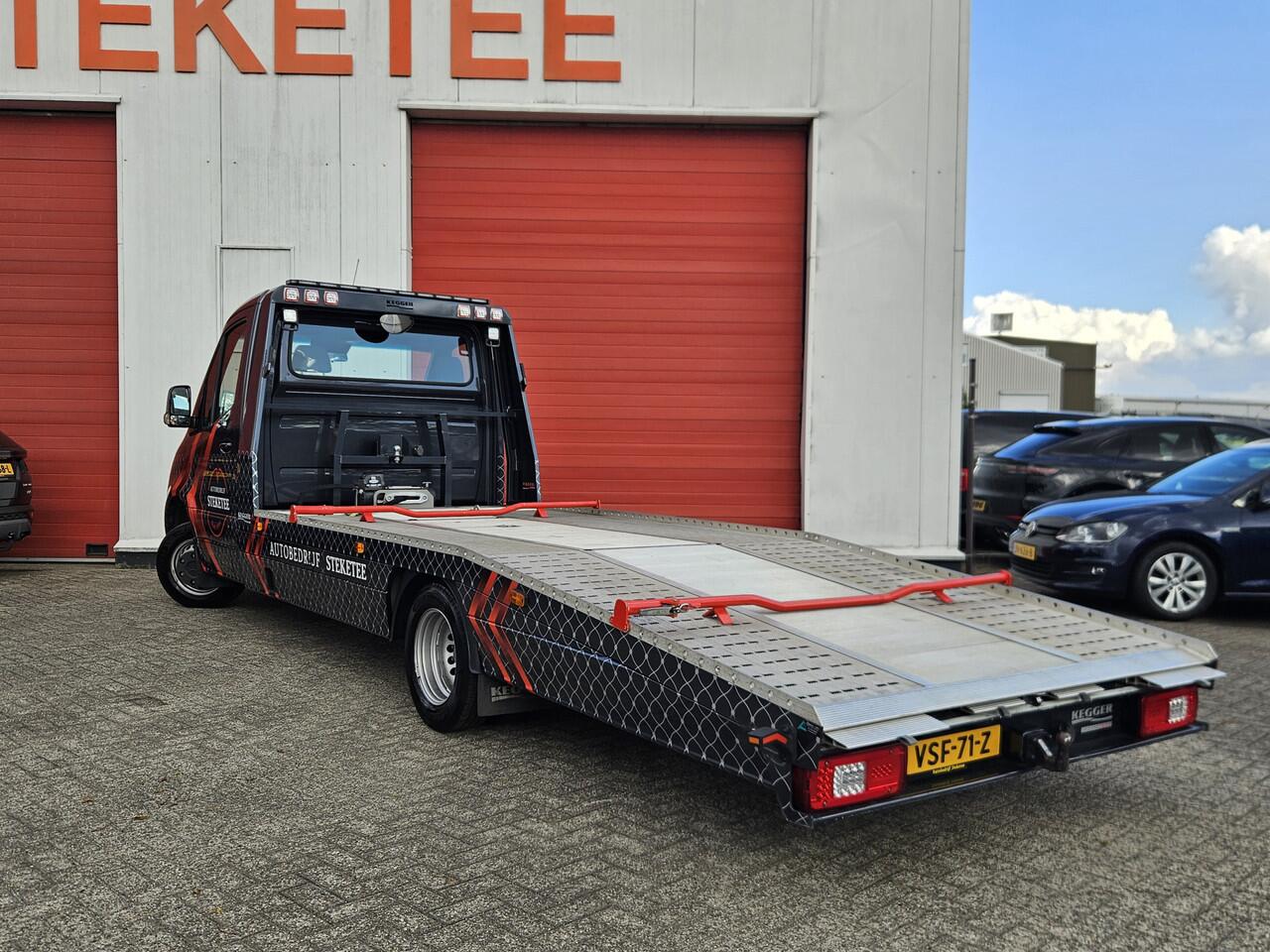 Mercedes-Benz SPRINTER +aanhanger 519 CDI V6 Autotransporter *Combinatieprijs* 7G-tronic Kegger