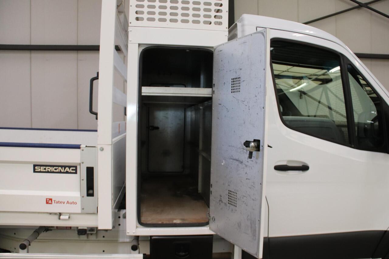 Mercedes-Benz SPRINTER 514 2.2 CDI KIPPER MET KIST EN 3500 KG TREKHAAK