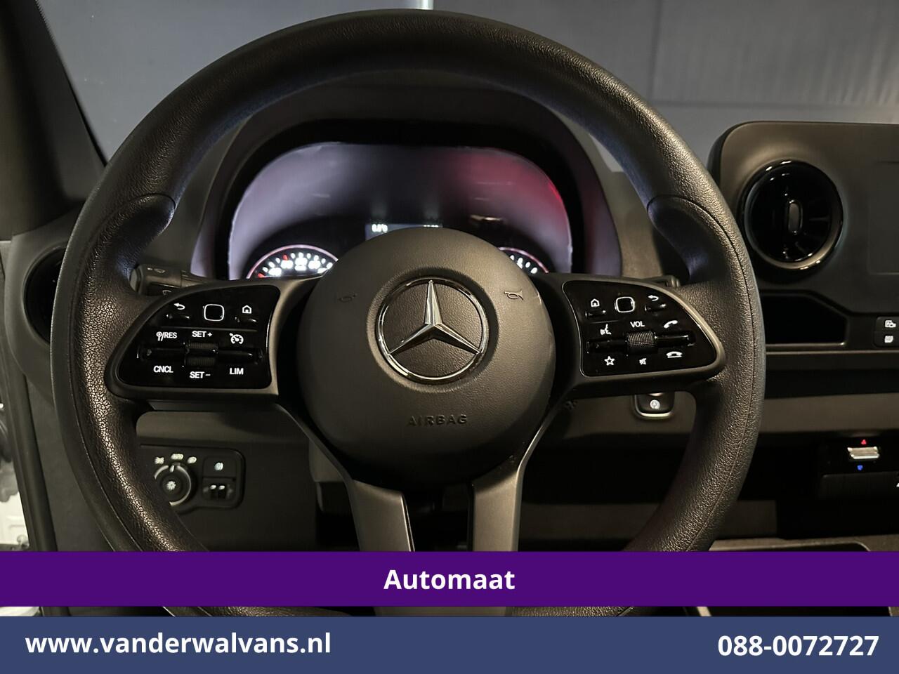 Mercedes-Benz SPRINTER 317 CDI 170pk 9G-Tronic Automaat L2H2 Euro6 Airco | Camera | Navigatie Cruisecontrol, Parkeersensoren, Stoelverwarming, Bijrijdersbank