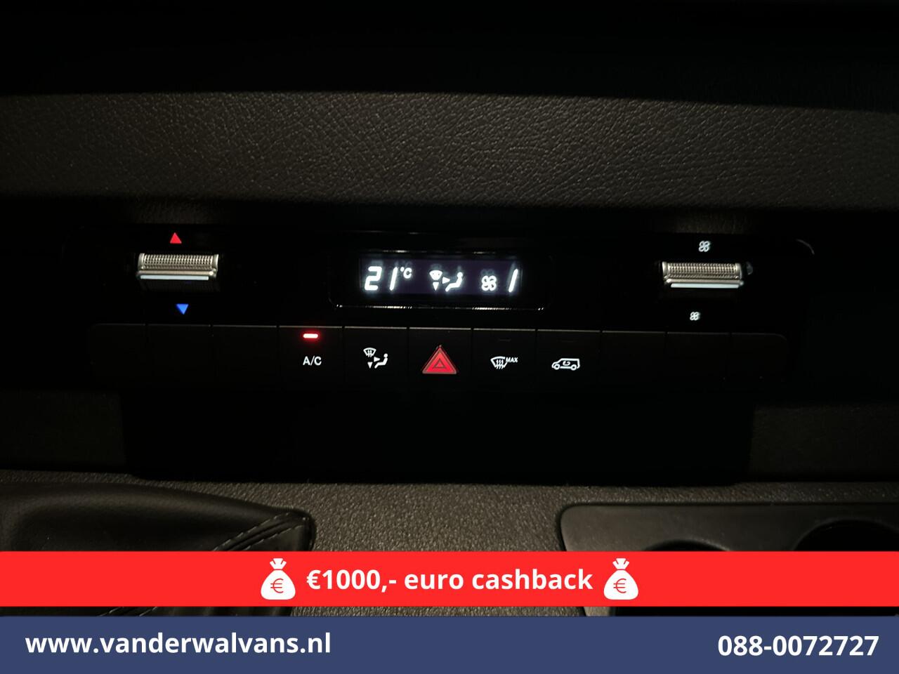 Mercedes-Benz SPRINTER 317 CDI 170pk L3H2 Euro6 Airco | Camera | Apple Carplay | Cruisecontrol | Stoelverwarming Android Auto, Parkeersensoren, Bijrijdersbank