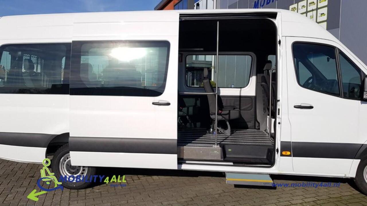 Mercedes-Benz SPRINTER Lange L3 9-persoons rolstoelbus Incl- BPM