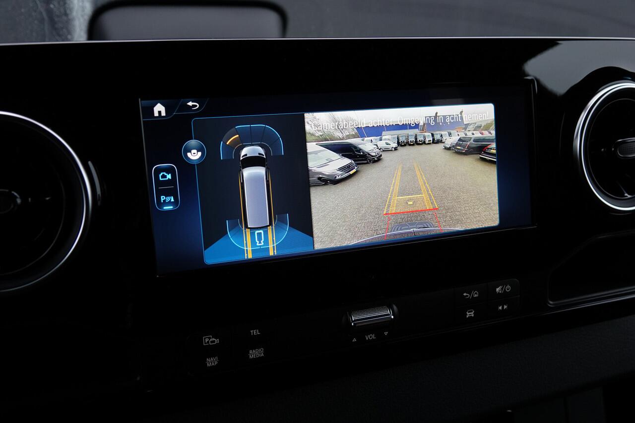 Mercedes-Benz SPRINTER 4x4 319Cdi 190Pk 9G-tronic | L2H1 | Dubbele Cabine | 2x Schuifdeur | 4WD | AWD | Bullbar | Treeplanken | 18'' All Terrain | Tenoriet Grijs