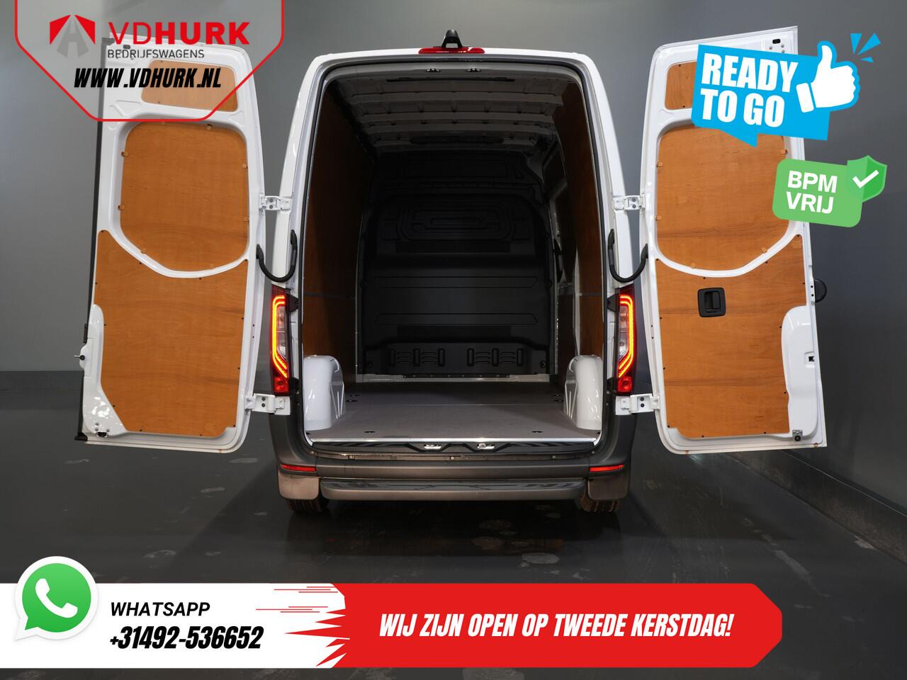 Mercedes-Benz SPRINTER 211 Aut. L2H2 (DEMO) BPM VRIJ/ LED/ Standkachel/ Stoelverw./ Carplay/ Cruise/ Camera