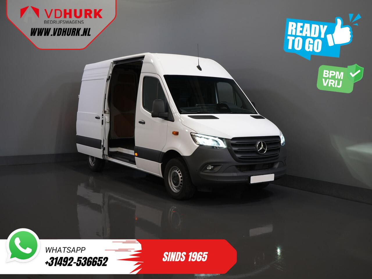 Mercedes-Benz SPRINTER 317 CDI Aut. L2H2 BPM VRIJ! 3.5t Trekhaak/ LED/ Gev.Stoel/ 270Gr.Deuren/ Stoelverw./ Navi/ Camera/ PDC/ Cruise