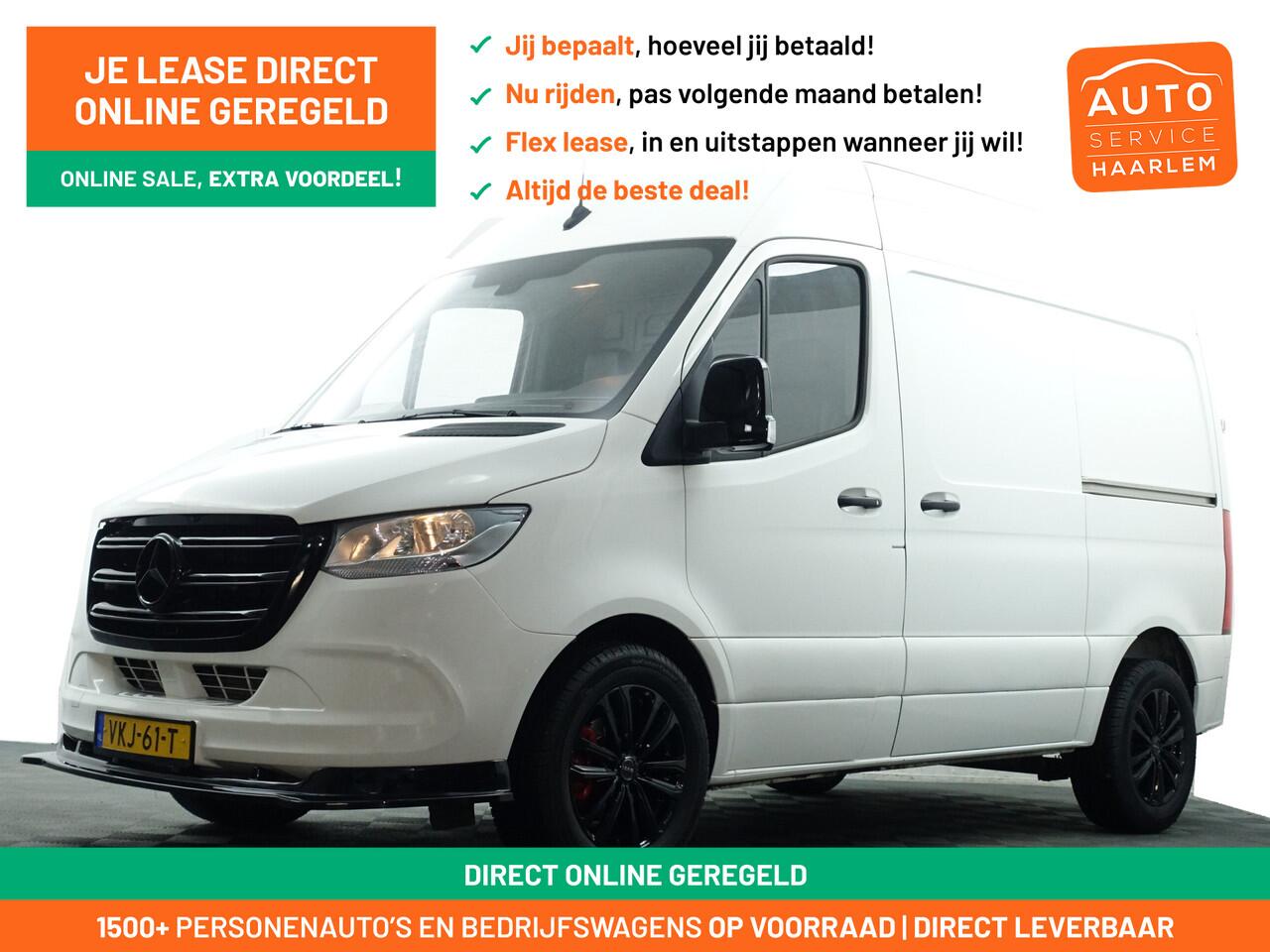 Mercedes-Benz SPRINTER 211 2.2 CDI H2 AMG Night Edition Aut- 2x Schuifdeur, Designo Leder, Clima, Grijs kenteken