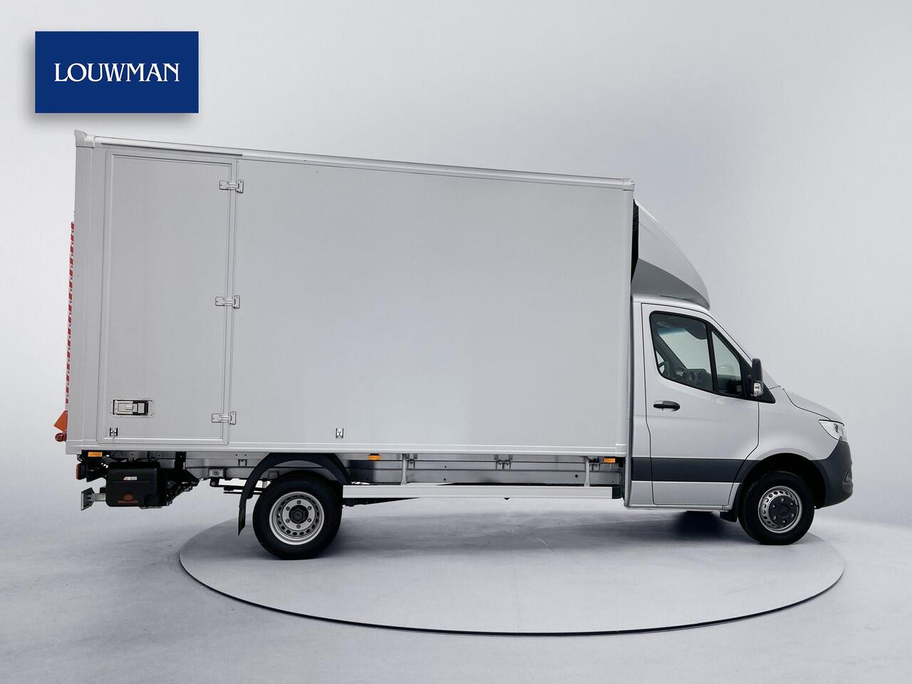 Mercedes-Benz SPRINTER 517 CDI L3 Bakwagen BPM VRIJ Dhollandia Laadklep 1000KG zilvergijs Zijdeur Cruise control