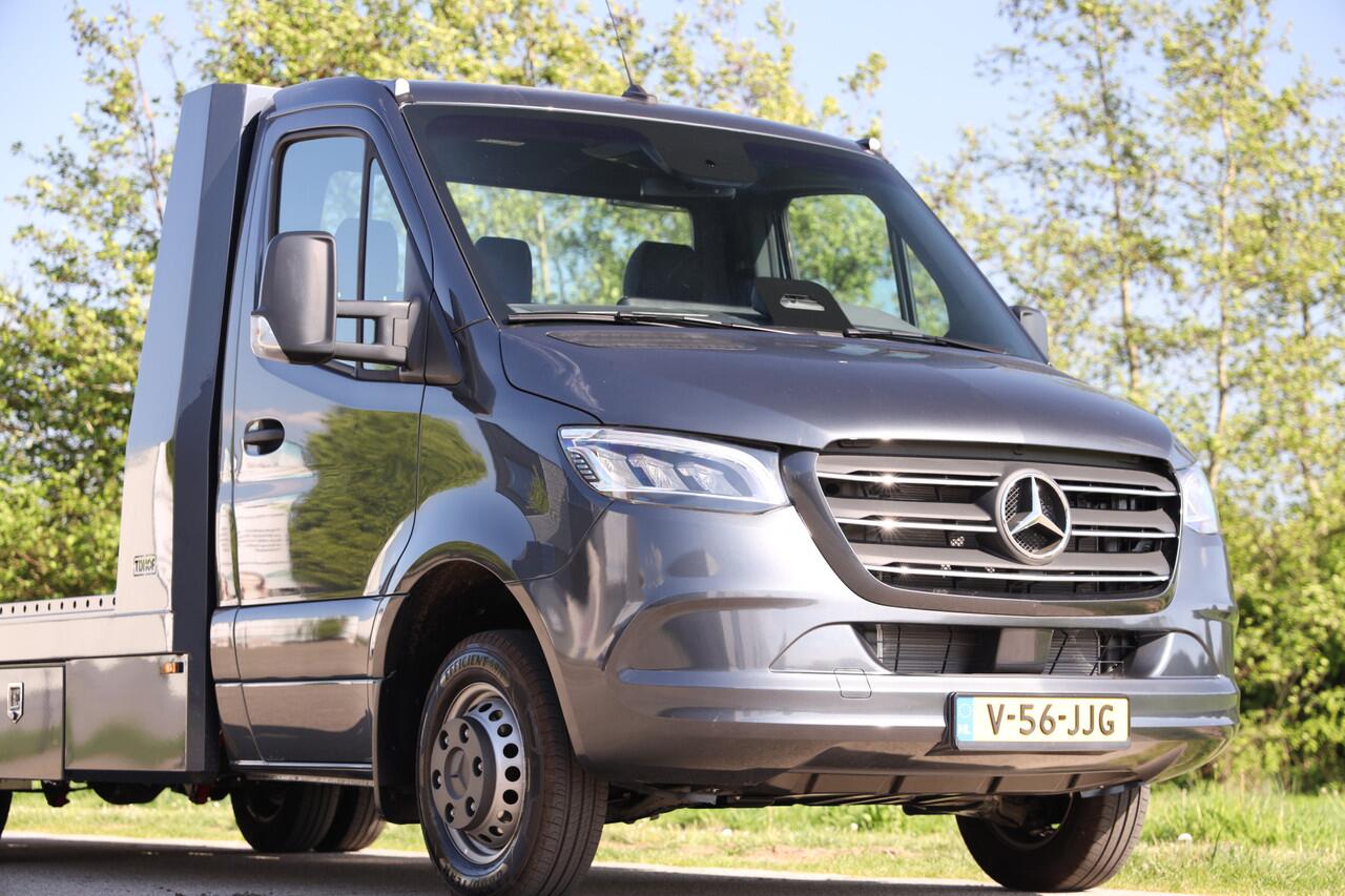 Mercedes-Benz SPRINTER 519 1.9 CDI L3 | Tijhof Oprijwagen | Automaat | Luchtvering | 3.5t Trekhaak | Lier | incl.Aanhangwagen | BPM Vrij!