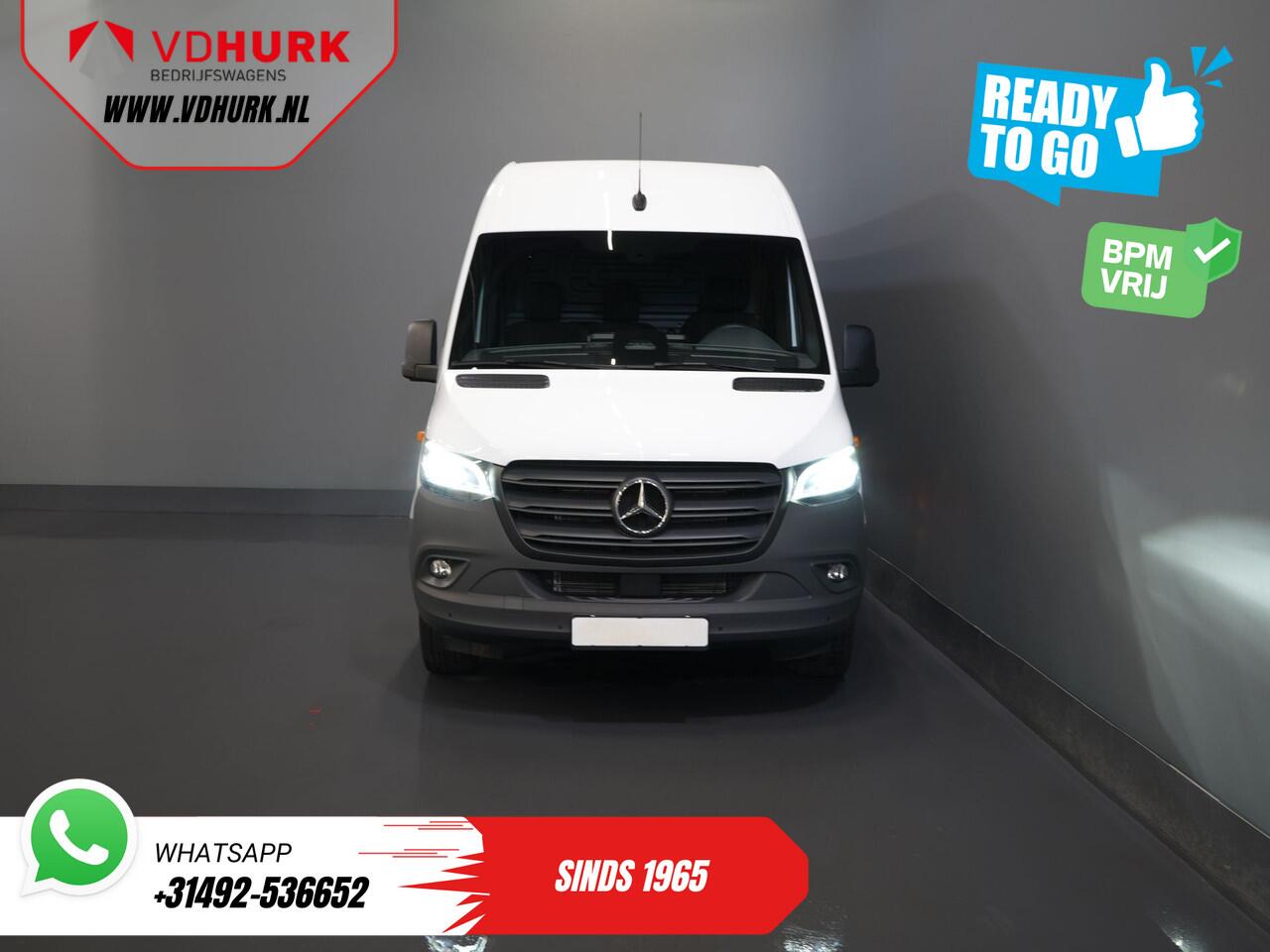 Mercedes-Benz SPRINTER 317 Aut. L2H2 BPM VRIJ! 3.5t Trekhaak/ LED/ 270 Gr.Deuren/ Gev.Stoel/ Stoelverw./ Navi/ Camera/ PDC/ Betimmerd/ Cruise