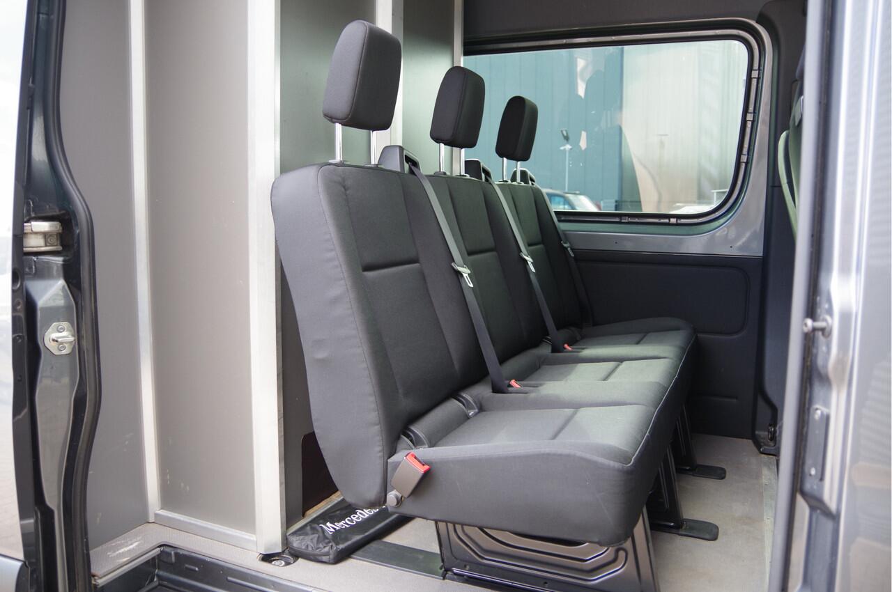 Mercedes-Benz SPRINTER 315 1.9 CDI L2H2 DC-6P, AUT. LED, CAMERA, TREKHAAK, CRUISE, CARPLAY, LEDER MF STUUR, DUBBELE CABINE, DUBBEL CABINE