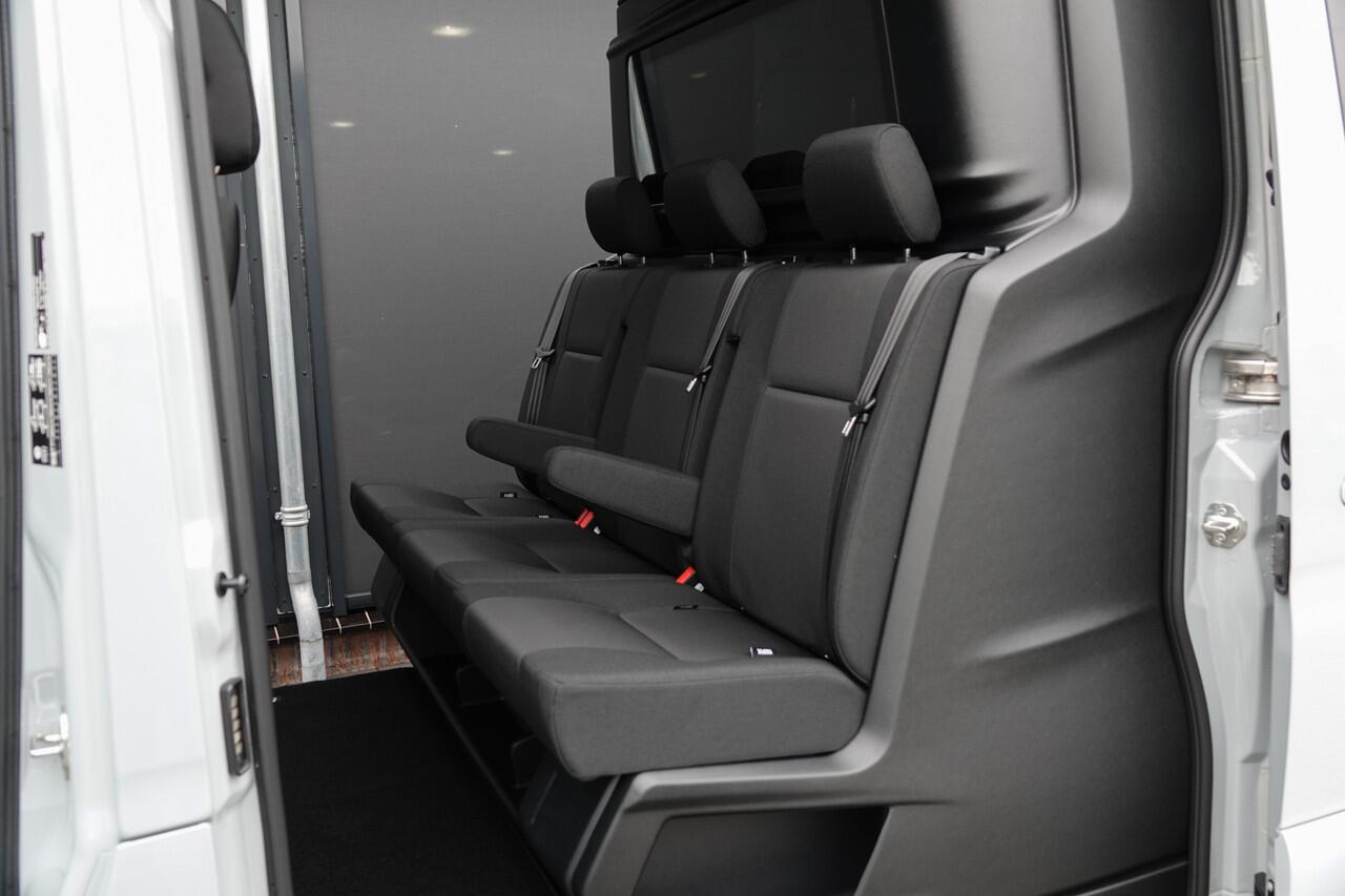 Mercedes-Benz SPRINTER L2H2 319Cdi 190Pk 9G-Tronic | Dubbel Cabine | 5-Persoons | RWD | 2x Schuifdeur | 360° Camera | Silbergrau