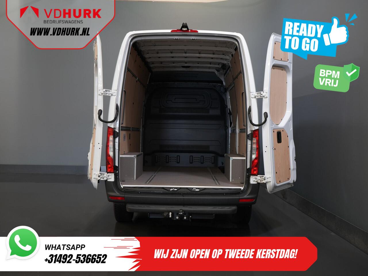 Mercedes-Benz SPRINTER 317 CDI Aut. L2H2 BPM VRIJ! Gev.Stoel/ 270 Gr.Deuren/ Stoelverw./ Navi/ Camera/ Cruise/ Airco/ DAB