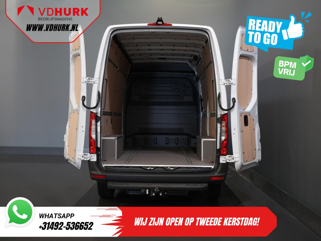 Mercedes-Benz SPRINTER 317 CDI Aut. L2H2 BPM VRIJ! Gev.Stoel/ 270 Gr.Deuren/ Stoelverw./ Navi/ Camera/ Cruise/ Airco/ DAB