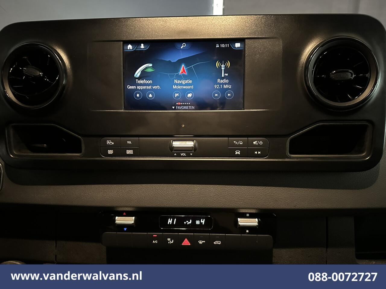Mercedes-Benz SPRINTER 314CDI 143pk L3H2 Euro6 Airco | Camera | Navigatie | Parkeersensoren | MBUX | Parkeersensoren, 270 Gr. achterdeuren