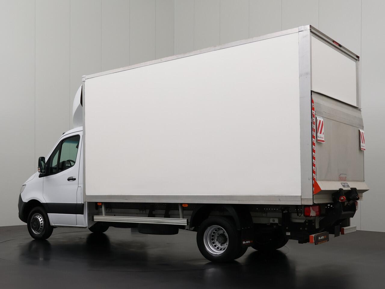 Mercedes-Benz SPRINTER 515CDI 9G-Tronic Automaat Bakwagen+Laadklep | Dakspoiler | Airco | Cruise | 3-Persoons