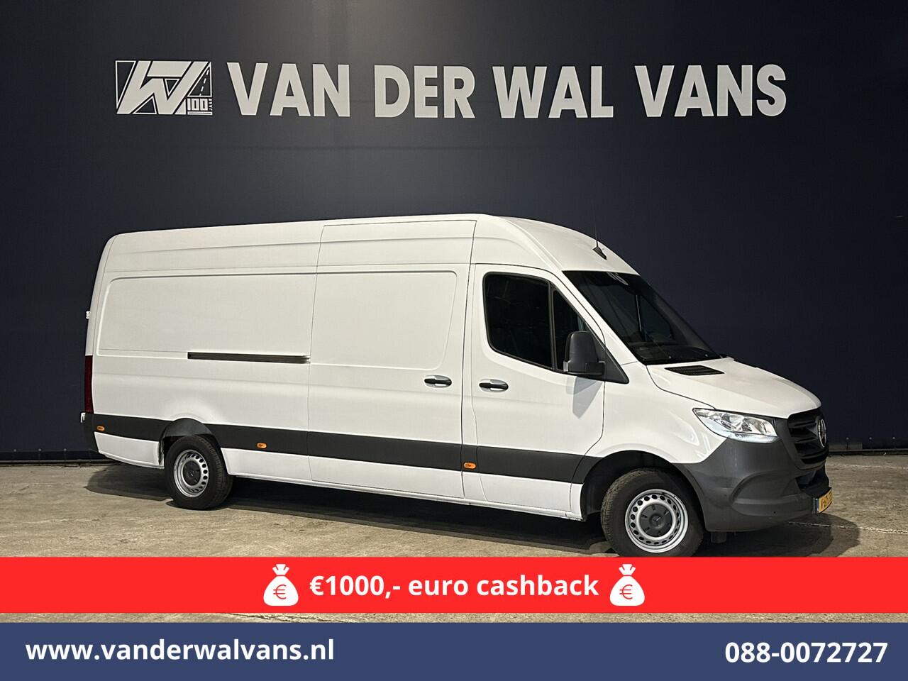 Mercedes-Benz SPRINTER 317 CDI 170pk L3H2 Euro6 Airco | Camera | Apple Carplay | Cruisecontrol | Stoelverwarming Android Auto, Parkeersensoren, Bijrijdersbank