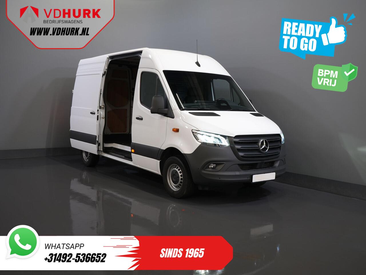 Mercedes-Benz SPRINTER 317 CDI Aut. L2H2 3.5t Trekhaak/ LED/ Gev.Stoel/ 270 Gr.Deuren/ Stoelverw./ Navi/ Camera/ PDC/ Cruise/ Airco