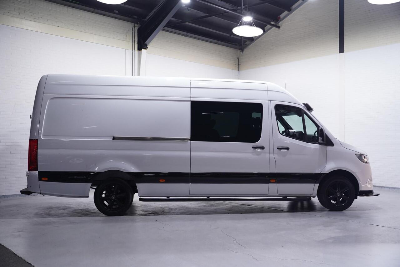 Mercedes-Benz SPRINTER 315 CDI 150 pk L3H2 Dubbel Cabine Navi 360 Camera, AMG Grille, 18" LMV, Sidebars, Zonneklep, 6-Zits