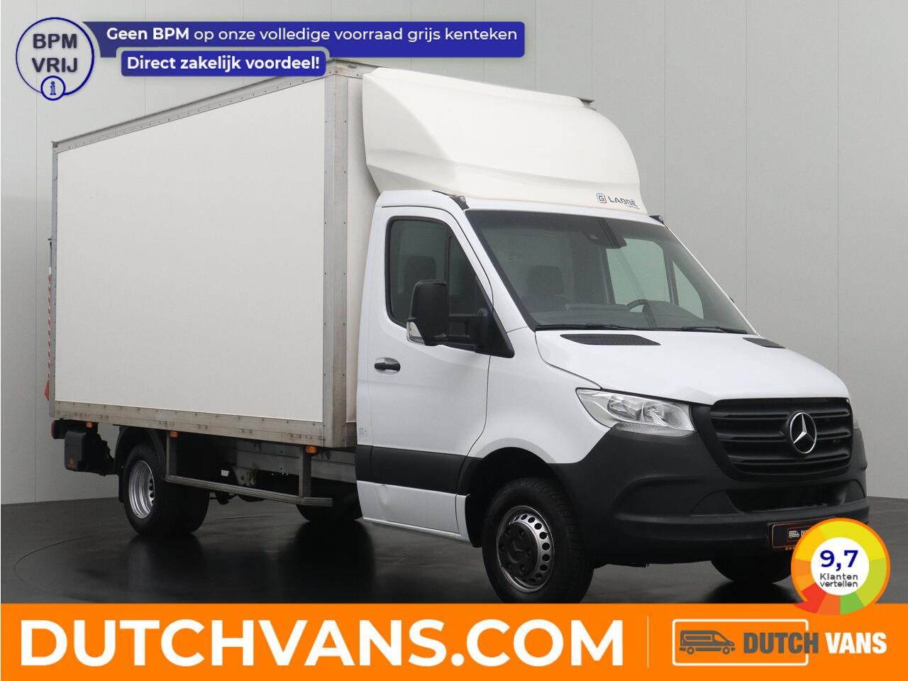 Mercedes-Benz SPRINTER 515CDI Bakwagen+Laadklep | Dakspoiler | Airco | Cruise | 3-Persoons