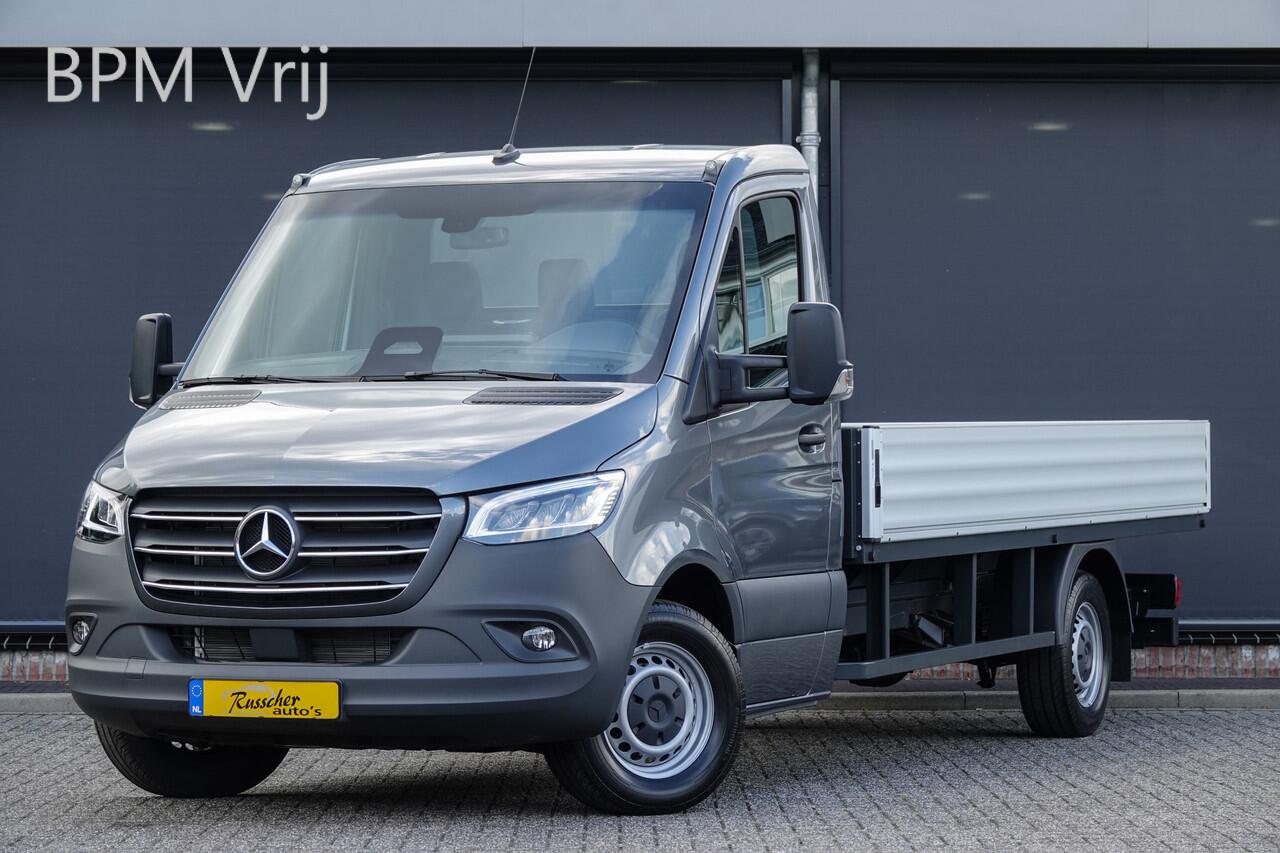 Mercedes-Benz SPRINTER L3 | 319Cdi 190Pk 9G-Tronic | Open Laadbak | RWD | Seleniet Grijs