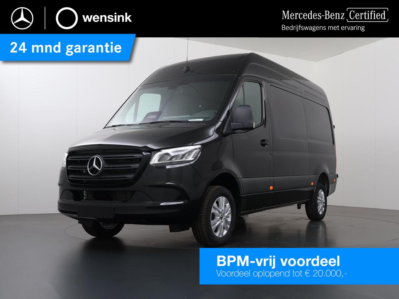 Mercedes-Benz SPRINTER 317 CDI L2 H2 Pro HD | LED Koplampen | Stoelverwarming | Leder | Achteruitrijcamera | Climate Control | 3500 kg Trekhaak |