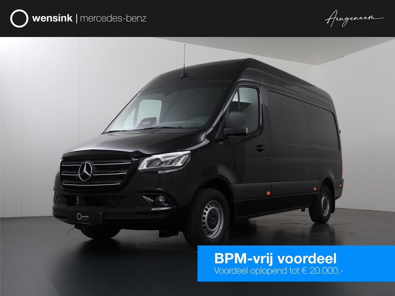 Mercedes-Benz SPRINTER 319 CDI L2 H2 Select | Geveerde Stoel | Navigatiesysteem | Distronic | Stoelverwarming | 3500 KG AHW | Led verlichting |