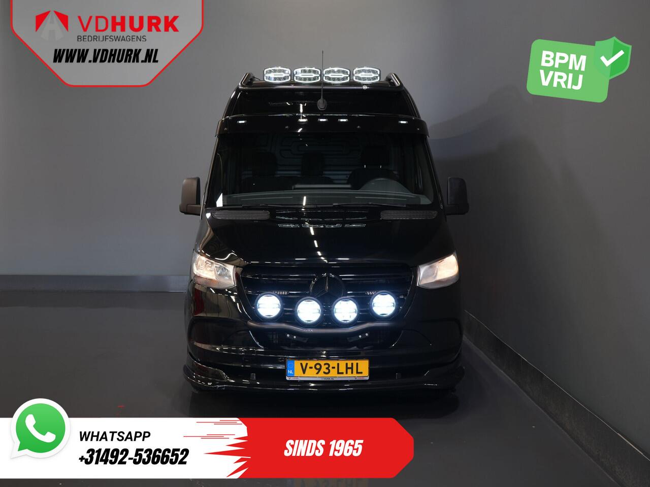 Mercedes-Benz SPRINTER 317 CDI Aut. L2H2 3.5t Trekverm./ Gev.Stoel/ Standkachel/ Carplay/ Camera/ Navi/ Cruise/ DAB/ LMV/ Sidebars/ Trekhaak