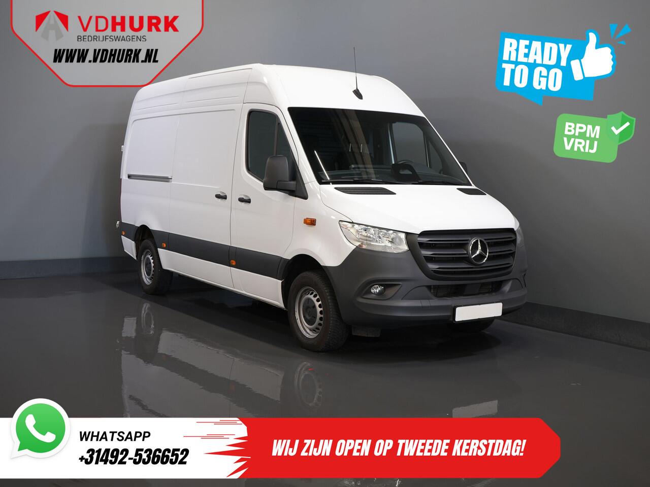 Mercedes-Benz SPRINTER 317 CDI Aut. L2H2 BPM VRIJ! Gev.Stoel/ 270 Gr.Deuren/ Stoelverw./ Navi/ Camera/ Cruise/ Airco/ DAB
